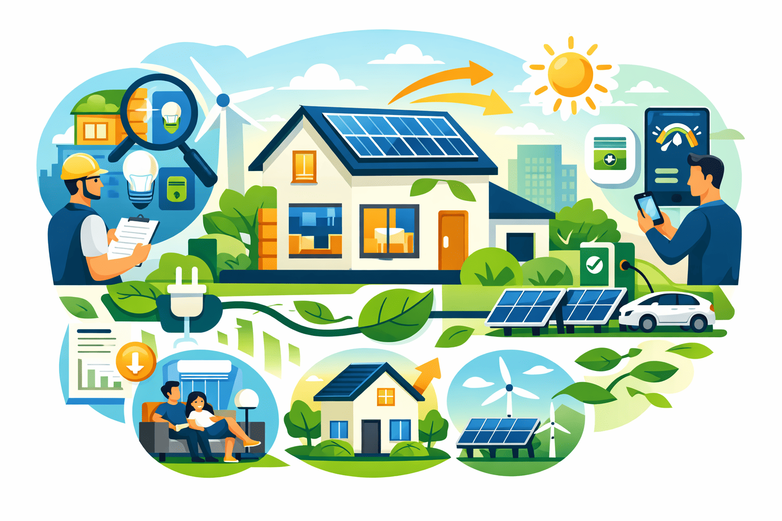 ترشيد استهلاك الكهرباء لمنزل أكثر كفاءة