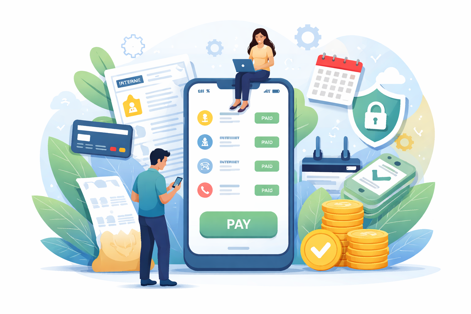 طرق دفع فواتيرك بسهولة مع Growquemuj.