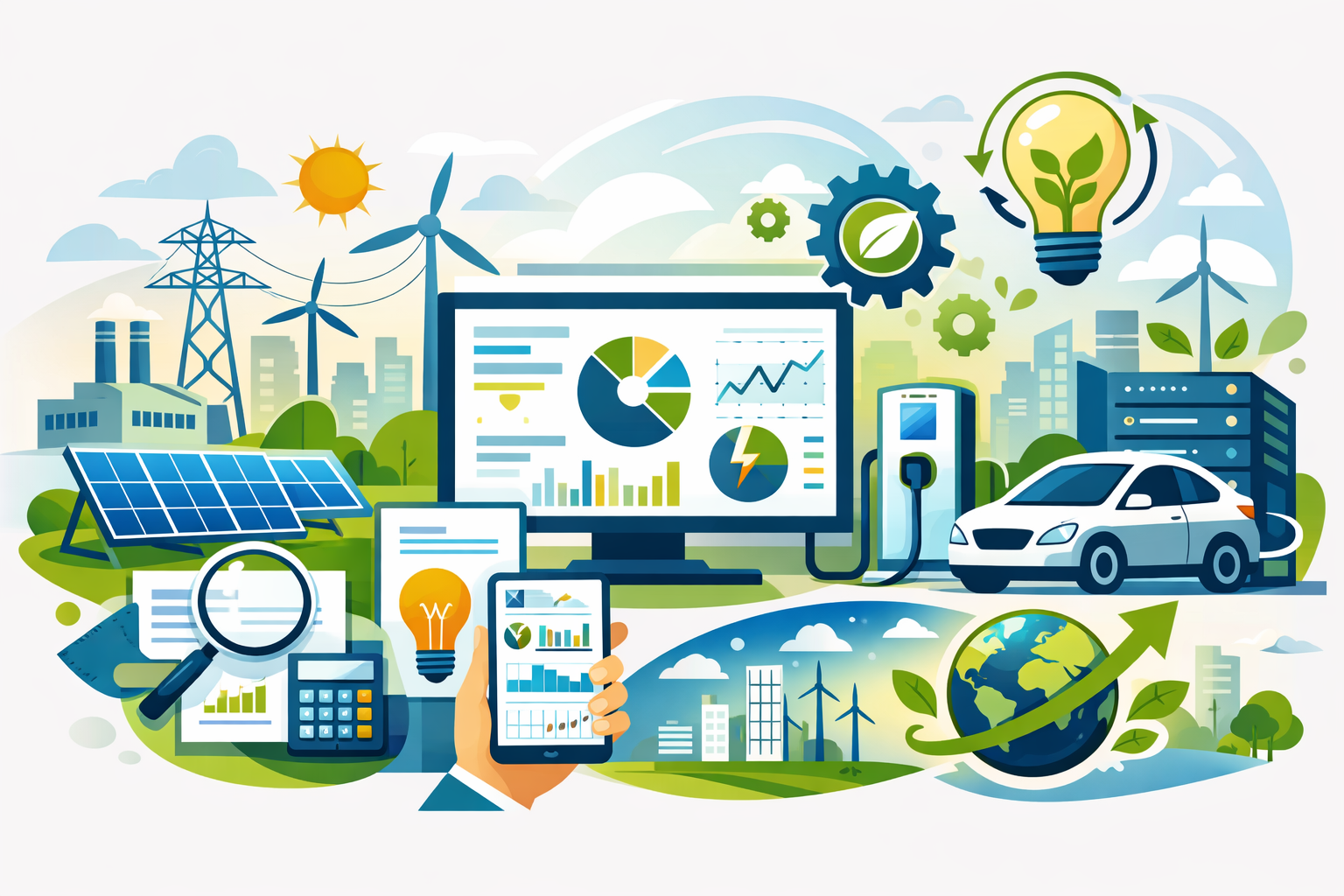 إدارة فواتير الكهرباء بسهولة وذكاء